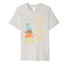 Load image into Gallery viewer, Funny shirts V-neck Tank top Hoodie sweatshirt usa uk au ca gifts for Peace Love and Turtles T-shirts - Whimsical Turtle Gifts 1978488

