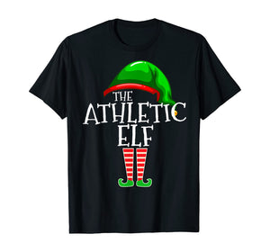 Funny shirts V-neck Tank top Hoodie sweatshirt usa uk au ca gifts for Athletic Elf Group Matching Family Christmas Gifts Sporty T-Shirt 111074
