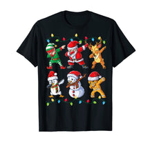 Load image into Gallery viewer, Funny shirts V-neck Tank top Hoodie sweatshirt usa uk au ca gifts for Dabbing Santa Elf Friends Christmas Kids Boys Men Xmas Gifts T-Shirt 24841
