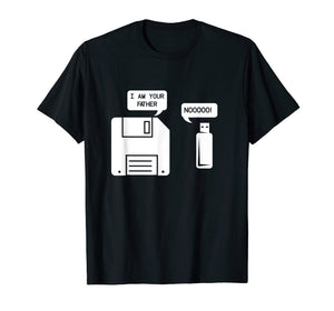 Funny shirts V-neck Tank top Hoodie sweatshirt usa uk au ca gifts for USB Floppy Disk I am Your Father T-shirt, Geek Gifts Tshirt 307417