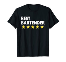 Load image into Gallery viewer, Funny shirts V-neck Tank top Hoodie sweatshirt usa uk au ca gifts for Best Bartender T-Shirts For Women Men 5 Star Gifts Tee Shirt 1941197
