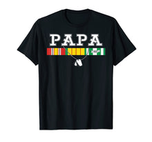Load image into Gallery viewer, Funny shirts V-neck Tank top Hoodie sweatshirt usa uk au ca gifts for Papa VietNam Veteran T-Shirt VietNam Veteran Gifts 2460065

