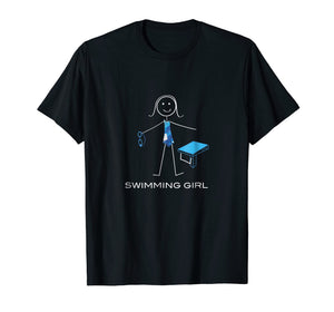 Funny shirts V-neck Tank top Hoodie sweatshirt usa uk au ca gifts for Funny Swimming T-Shirts Women, Swimmer Gifts Girls 3723662