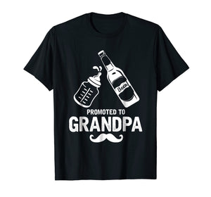 Grandpa Gifts First Time Dad Promoted To Grandpa T-Shirt