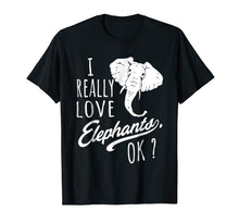 Load image into Gallery viewer, Funny shirts V-neck Tank top Hoodie sweatshirt usa uk au ca gifts for Love Elephant Shirt for Women and Girls Elephants Gifts 2008243
