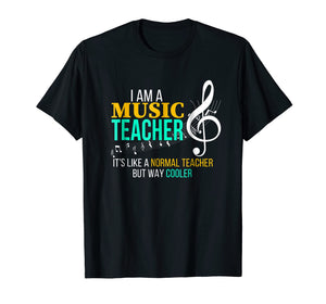 Funny Music Teacher T Shirt Music Teacher Cool Teacher Gifts