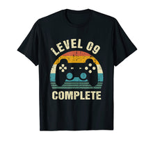 Load image into Gallery viewer, 9th Wedding Anniversary Gifts Level 9 Complete Gamer T-Shirt
