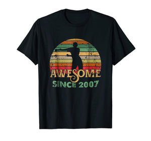 Vintage Flossing Awesome Since 2007 12nd Yrs Birthday Gifts
