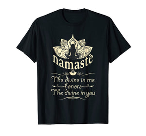 Yoga Namaste Meditation Gifts Clothes T-Shirt