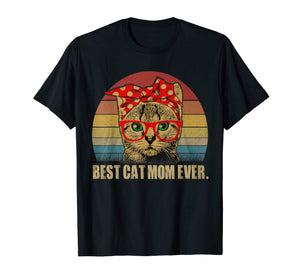 Funny shirts V-neck Tank top Hoodie sweatshirt usa uk au ca gifts for Best Cat Mom Ever T-Shirt Vintage Cat Momy Gifts Funny 3346009