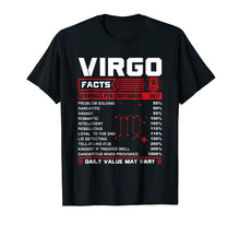 Load image into Gallery viewer, Funny shirts V-neck Tank top Hoodie sweatshirt usa uk au ca gifts for Birthday Gifts - Virgo Facts T-Shirt 2386119
