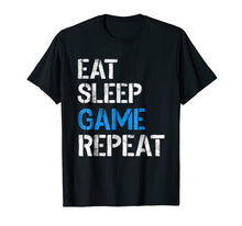 Load image into Gallery viewer, Funny shirts V-neck Tank top Hoodie sweatshirt usa uk au ca gifts for Eat Sleep Game Repeat Shirt Video Gamer Gifts Gaming Players 1850216
