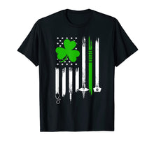 Load image into Gallery viewer, American Flag Shamrock Nurse St Patrick&#39;s Day Gifts TShirt466086
