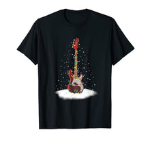 Load image into Gallery viewer, Christmas Guitar Funny Guitarist Christmas Gifts T-Shirt-813603
