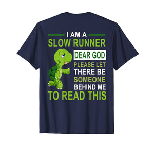 Slow Runner Running Lovers Gifts Turtle Running Team T-Shirt-1923399