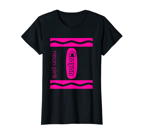 Pink Crayon Box Halloween Costume Couple Group Gifts  T-Shirt