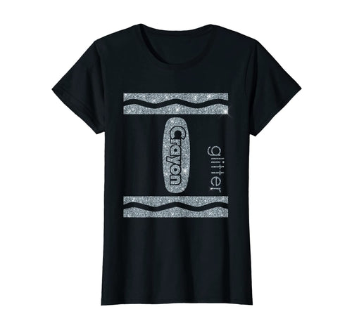Silver Crayon Box Halloween Costume Couple Group Gifts T-Shirt