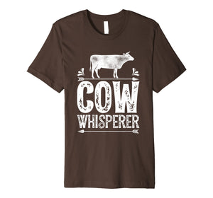 Funny shirts V-neck Tank top Hoodie sweatshirt usa uk au ca gifts for Cow Whisperer T Shirt Funny Cows Farm Poultry Farmer Gifts 2155088