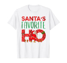 Load image into Gallery viewer, Funny shirts V-neck Tank top Hoodie sweatshirt usa uk au ca gifts for Santa&#39;s Favorite Ho Gifts Xmas Outfit Christmas Costume T-Shirt 319656
