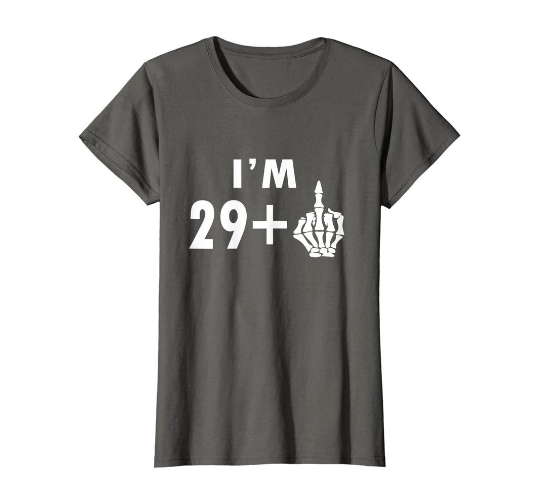 Funny shirts V-neck Tank top Hoodie sweatshirt usa uk au ca gifts for Funny 30th Birthday Gifts Shirt I'm 29 Plus 1 Middle Finger 2552303