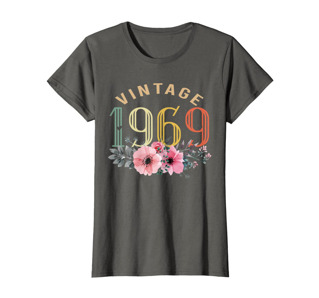 Womens 50th Birthday Gift Vintage 1969 T-Shirt Classic Women Gifts 263766