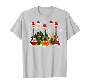 Funny shirts V-neck Tank top Hoodie sweatshirt usa uk au ca gifts for Christmas Guitar Tree Funny Guitarist Christmas Gifts T-Shirt 476707