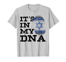 Load image into Gallery viewer, Funny shirts V-neck Tank top Hoodie sweatshirt usa uk au ca gifts for It&#39;s In My DNA Israeli Shirt I Love Israel Flag Jewish Gifts 2770607
