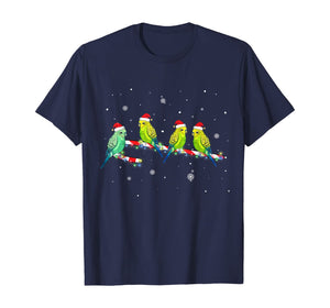 Funny shirts V-neck Tank top Hoodie sweatshirt usa uk au ca gifts for Funny Budgies with Candy Cane Gifts Christmas Budgies Lover T-Shirt 1047083