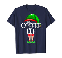 Load image into Gallery viewer, The Coffee Elf Group Matching Family Christmas Gifts Funny T-Shirt
