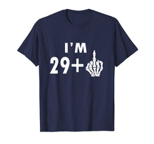 Load image into Gallery viewer, Funny shirts V-neck Tank top Hoodie sweatshirt usa uk au ca gifts for Funny 30th Birthday Gifts Shirt I&#39;m 29 Plus 1 Middle Finger 2552303
