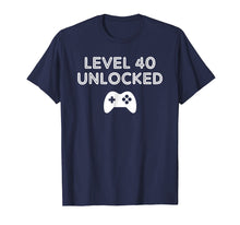 Load image into Gallery viewer, Funny shirts V-neck Tank top Hoodie sweatshirt usa uk au ca gifts for 40th Birthday Shirt Gifts - Level 40 Unlocked Shirt 1951481
