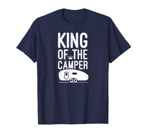Funny shirts V-neck Tank top Hoodie sweatshirt usa uk au ca gifts for King Of The Camper Shirt Men Camping Gifts 375806