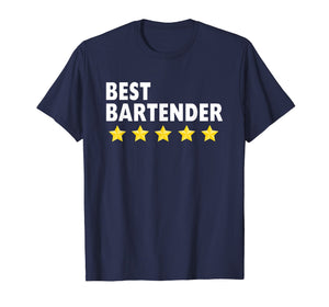 Funny shirts V-neck Tank top Hoodie sweatshirt usa uk au ca gifts for Best Bartender T-Shirts For Women Men 5 Star Gifts Tee Shirt 1941197