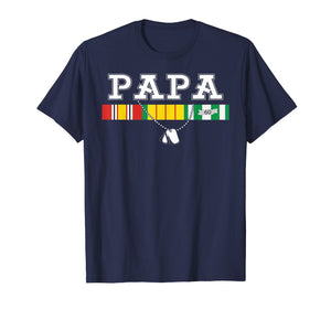 Funny shirts V-neck Tank top Hoodie sweatshirt usa uk au ca gifts for Papa VietNam Veteran T-Shirt VietNam Veteran Gifts 2460065