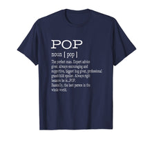 Load image into Gallery viewer, Funny shirts V-neck Tank top Hoodie sweatshirt usa uk au ca gifts for Pop Definition Grandpa Father&#39;s Day Gifts - Men T-Shirt 1707466
