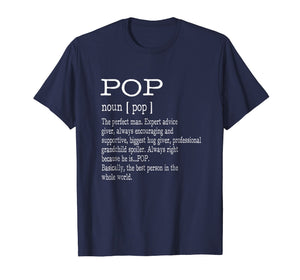 Funny shirts V-neck Tank top Hoodie sweatshirt usa uk au ca gifts for Pop Definition Grandpa Father's Day Gifts - Men T-Shirt 1707466