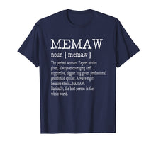 Load image into Gallery viewer, Funny shirts V-neck Tank top Hoodie sweatshirt usa uk au ca gifts for Memaw Definition Grandma Mother Day Gifts Women T-Shirt 339735
