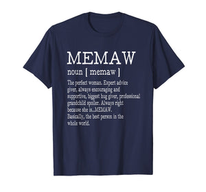 Funny shirts V-neck Tank top Hoodie sweatshirt usa uk au ca gifts for Memaw Definition Grandma Mother Day Gifts Women T-Shirt 339735