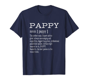 Funny shirts V-neck Tank top Hoodie sweatshirt usa uk au ca gifts for Pappy Definition Grandpa Father's Day Gifts - Men T-Shirt 1937369