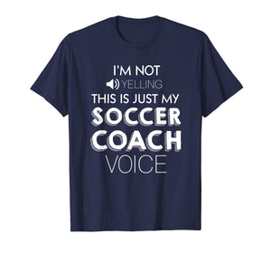 Funny shirts V-neck Tank top Hoodie sweatshirt usa uk au ca gifts for This Is Just My Soccer Coach Voice Shirts Soccer Coach Gifts 2657772