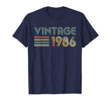 Load image into Gallery viewer, Funny shirts V-neck Tank top Hoodie sweatshirt usa uk au ca gifts for Retro Vintage 1986 TShirt 33rd Birthday Gifts 33 Years Old 3032325
