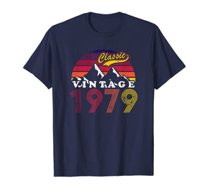 Funny shirts V-neck Tank top Hoodie sweatshirt usa uk au ca gifts for Retro Vintage 40th birthday 1979 Gifts T-Shirt 1805439