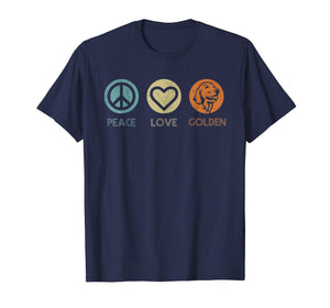 Funny shirts V-neck Tank top Hoodie sweatshirt usa uk au ca gifts for Vintage Peace Love Golden Retriever Tshirt Dog Lover Gifts 698869
