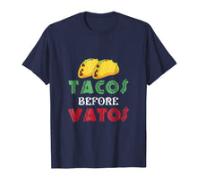 Load image into Gallery viewer, Funny shirts V-neck Tank top Hoodie sweatshirt usa uk au ca gifts for Funny Taco Shirts Tacos Before Vatos Tees Women Foodie Gifts 2548398
