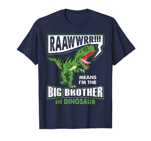 Funny shirts V-neck Tank top Hoodie sweatshirt usa uk au ca gifts for Big Brother in Dinosaur T-Rex T-Shirt Toddler Kids Gifts 3512587