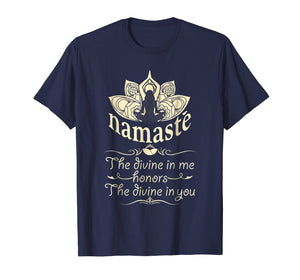 Yoga Namaste Meditation Gifts Clothes T-Shirt