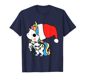 Funny shirts V-neck Tank top Hoodie sweatshirt usa uk au ca gifts for Unicorn Christmas Shirt Girls Women Xmas Gifts Cute Kawaii T-Shirt 434802