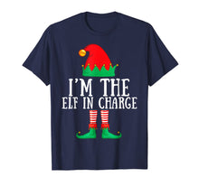 Load image into Gallery viewer, I&#39;m The Elf in Charge Matching Family Group Christmas Gifts T-Shirt-2134025
