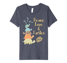 Load image into Gallery viewer, Funny shirts V-neck Tank top Hoodie sweatshirt usa uk au ca gifts for Peace Love and Turtles T-shirts - Whimsical Turtle Gifts 1978488
