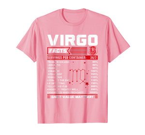 Funny shirts V-neck Tank top Hoodie sweatshirt usa uk au ca gifts for Birthday Gifts - Virgo Facts T-Shirt 2386119